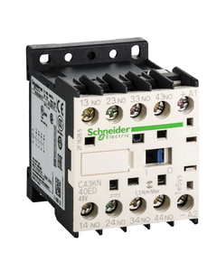 Stycznik pomocniczy CA3KN40ED, 10A, styki 4NO, cewka 48V DC