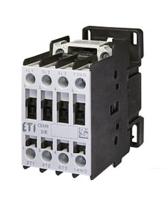 Stycznik CEM9.10-24V-50/60Hz, 3bieg-3NO, 9A w AC3, 4kW, cewka 24V 50/60Hz, styki pom. 1NO