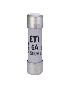 Wkładka topikowa cylindryczna CH10x38 gG 0.5A/500V, zwłoczna