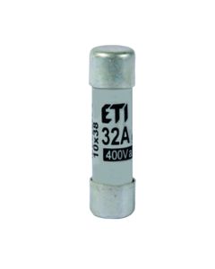Wkładka topikowa cylindryczna CH10x38 gG 32A/400V, zwłoczna