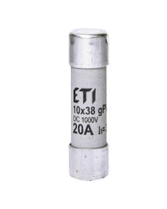 Wkładka topikowa cylindryczna CH10x38 gPV 20A/1000V DC, do fotowoltaiki