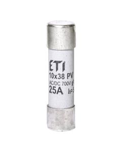 Wkładka topikowa cylindryczna CH10x38 gR 25A/700V AC/DC, ultraszybka