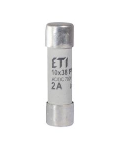 Wkładka topikowa cylindryczna CH10x38 gR 2A/700V AC/DC, ultraszybka