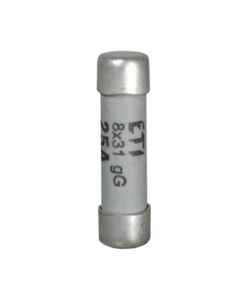 Wkładka topikowa cylindryczna CH8x32 gG 10A/400V, zwłoczna