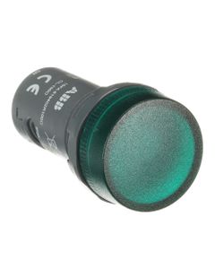 Lampka sygnalizacyjna CL-100G zielona, typu BA9s, kompaktowa bez żarówki