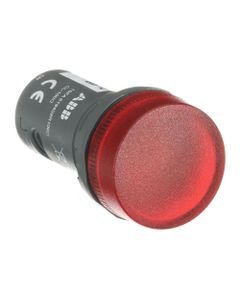 Lampka sygnalizacyjna CL-100R czerwona, typu BA9s, kompaktowa bez żarówki