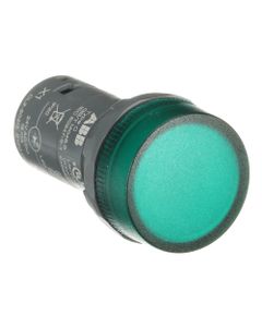 Lampka sygnalizacyjna CL2-502G zielona, z diodą LED 24V AC/DC, monoblok