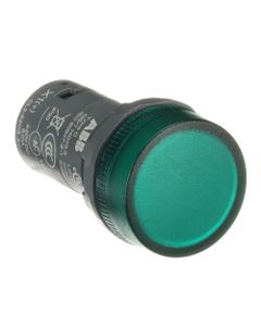 Lampka sygnalizacyjna CL2-520G zielona, z diodą LED 220V DC, monoblok