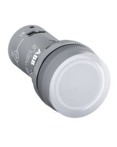 Lampka sygnalizacyjna CL2-542C biała, z diodą LED 415V AC, monoblok