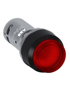Przycisk wystający CP4-10G-10, zielony, 1NO, bistabilny, kołnierz z tworzywa