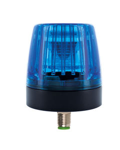Lampa sygnalizacyjna Comlight56-LED-B M12-U, 56mm, 24V DC, niebieska, IP65, konektor M12