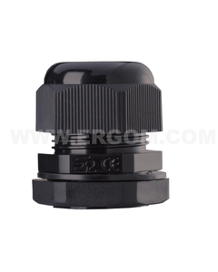 Dławnica izolacyjna DP-EN 25 HM BK, czarna, M25x1.5, do kabli fi 11-18mm, IP68  (op. 50 szt. -cena/1szt.)