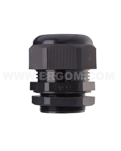 Dławnica izolacyjna DP-EN 32 HM BK, czarna, M32x1.5, do kabli fi 16-21mm, IP68  (op. 50 szt. -cena/1szt.)