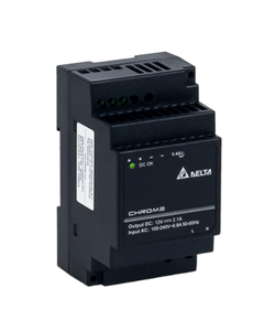 Zasilacz Delta Chrome DRC-12V30W1AZ, 30W, 12VDC 2.1A, zasil. 90-264VAC, ob. modułowa