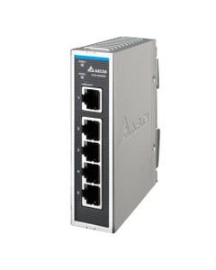 Switch Ethernet niezarządzalny DVS-005R00, 5-portowy RJ45, 10/100 Mbit/s, obud. metalowa IP40