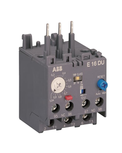 Elektroniczny przekaźnik przeciążeniowy E16DU-0.32, zakres 0.10-0.32A, do B6 i B7