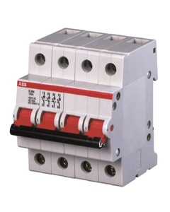Rozłącznik modułowy E204/100R, 4NO 100A, 400V AC, dźwignia czerwona