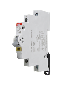 Łącznik modułowy 2-położeniowy E211X-25-10, 1NO 25A, 250V AC, podświetlany LED 230VAC
