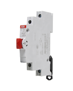 Przycisk modułowy E215-16-11C czerwony, 1NO+1NC, 16A 250V AC