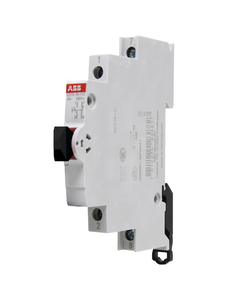 Przycisk modułowy E215-16-11F czarny, 1NO+1NC, 16A 250V AC