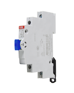 Przycisk modułowy E215-16-11G niebieski, 1NO+1NC, 16A 250V AC