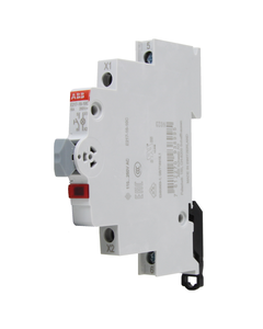 Przycisk z lampką E217-16-01C220 czerwony, 1NC, 16A 250V AC, LED 60-220V DC