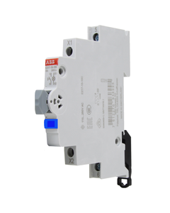Przycisk z lampką E217-16-01G48 niebieski, 1NC, 16A 250V AC, LED 12-48V AC/DC
