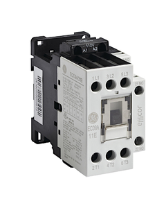 Stycznik Efficor EC09A311B024, 3bieg-3NO, 9A w AC3, 4kW, cewka 24V 50/60Hz, styki pom. 1NO+1NC