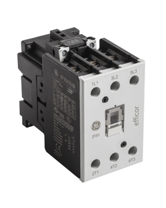 Stycznik Efficor EF105A300B230, 3bieg-3NO, 105A w AC3, 55kW, cewka 230V 50/60Hz, styki pom.