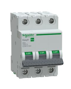 Wyłącznik nadprądowy Easy9 Pro EZ9F-B50-3, 3P char. B 50A, 6kA AC (Schneider EZ9F27350)