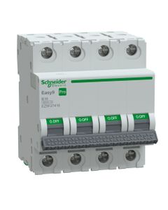 Wyłącznik nadprądowy Easy9 Pro EZ9F-B16-4, 4P char. B 16A, 6kA AC (Schneider EZ9F27416)