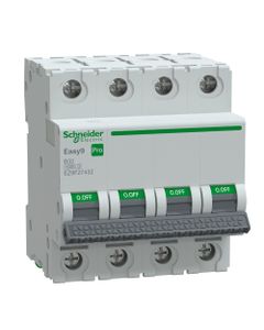 Wyłącznik nadprądowy Easy9 Pro EZ9F-B32-4, 4P char. B 32A, 6kA AC (Schneider EZ9F27432)