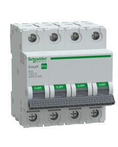Wyłącznik nadprądowy Easy9 Pro EZ9F-B50-4, 4P char. B 50A, 6kA AC (Schneider EZ9F27450)