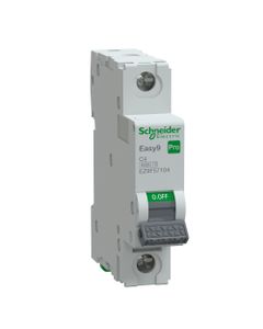 Wyłącznik nadprądowy Easy9 Pro EZ9F-C4-1, 1P char. C 4A, 6kA AC (Schneider EZ9F57104)