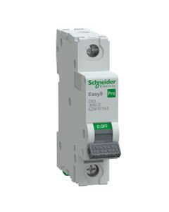 Wyłącznik nadprądowy Easy9 Pro EZ9F-C63-1, 1P char. C 63A, 6kA AC (Schneider EZ9F57163)