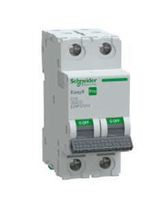Wyłącznik nadprądowy Easy9 Pro EZ9F-C10-2, 2P char. C 10A, 6kA AC (Schneider EZ9F57210)