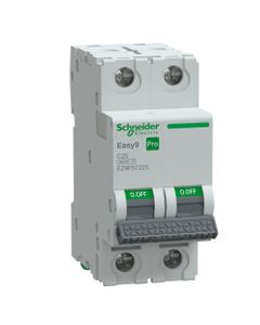Wyłącznik nadprądowy Easy9 Pro EZ9F-C25-2, 2P char. C 25A, 6kA AC (Schneider EZ9F57225)