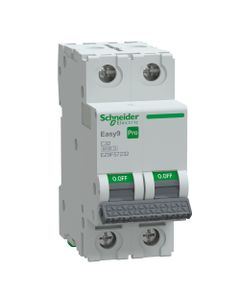 Wyłącznik nadprądowy Easy9 Pro EZ9F-C32-2, 2P char. C 32A, 6kA AC (Schneider EZ9F57232)