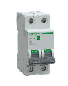Wyłącznik nadprądowy Easy9 Pro EZ9F-C40-2, 2P char. C 40A, 6kA AC (Schneider EZ9F57240)