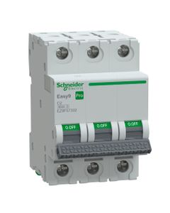 Wyłącznik nadprądowy Easy9 Pro EZ9F-C2-3, 3P char. C 2A, 6kA AC (Schneider EZ9F57302)