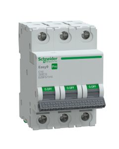 Wyłącznik nadprądowy Easy9 Pro EZ9F-C10-3, 3P char. C 10A, 6kA AC (Schneider EZ9F57310)