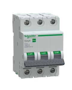 Wyłącznik nadprądowy Easy9 Pro EZ9F-C13-3, 3P char. C 13A, 6kA AC (Schneider EZ9F57313)