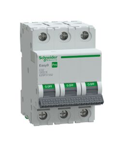 Wyłącznik nadprądowy Easy9 Pro EZ9F-C32-3, 3P char. C 32A, 6kA AC (Schneider EZ9F57332)