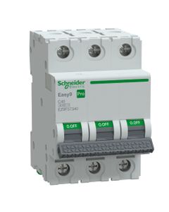 Wyłącznik nadprądowy Easy9 Pro EZ9F-C40-3, 3P char. C 40A, 6kA AC (Schneider EZ9F57340)
