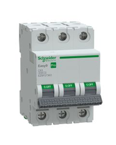 Wyłącznik nadprądowy Easy9 Pro EZ9F-C63-3, 3P char. C 63A, 6kA AC (Schneider EZ9F57363)