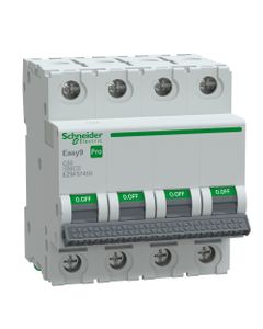 Wyłącznik nadprądowy Easy9 Pro EZ9F-C50-4, 4P char. C 50A, 6kA AC (Schneider EZ9F57450)