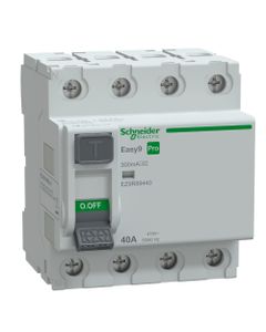 Wyłącznik rożnicowoprądowy Easy9 Pro, EZ9R-40-4-300-A, 4P 40A, 300mA, typ A (Schneider EZ9R89440)