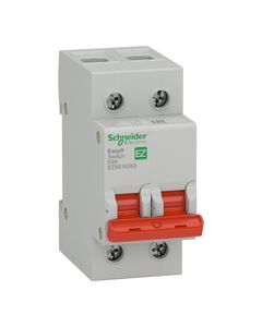 Rozłącznik modułowy EZ9S-63-2, 2NO 63A, 400V AC, dźwignia czerwona