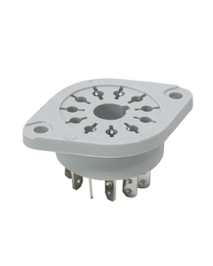 Gniazdo GOP11 szare, do przekaźników R15 3P, do lutowania, w otworze płyty