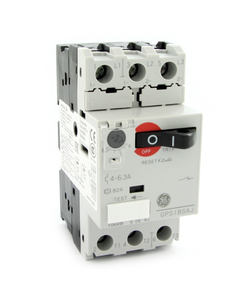 Wyłącznik silnikowy GPS1BSAJ, zakres 4-6.3A, 2.2kW, Icu 100kA, dźwignia